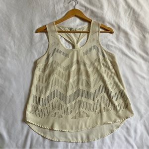 charlotte russ beaded chiffon top